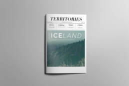 Couverture magazine a journey to Iceland