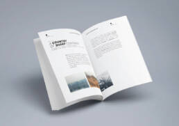Page contraste magazine a journey to Iceland