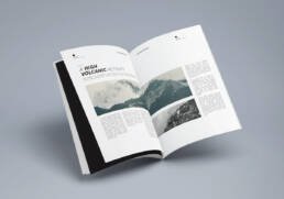 Page activité volcanique mystérieuse magazine a journey to Iceland